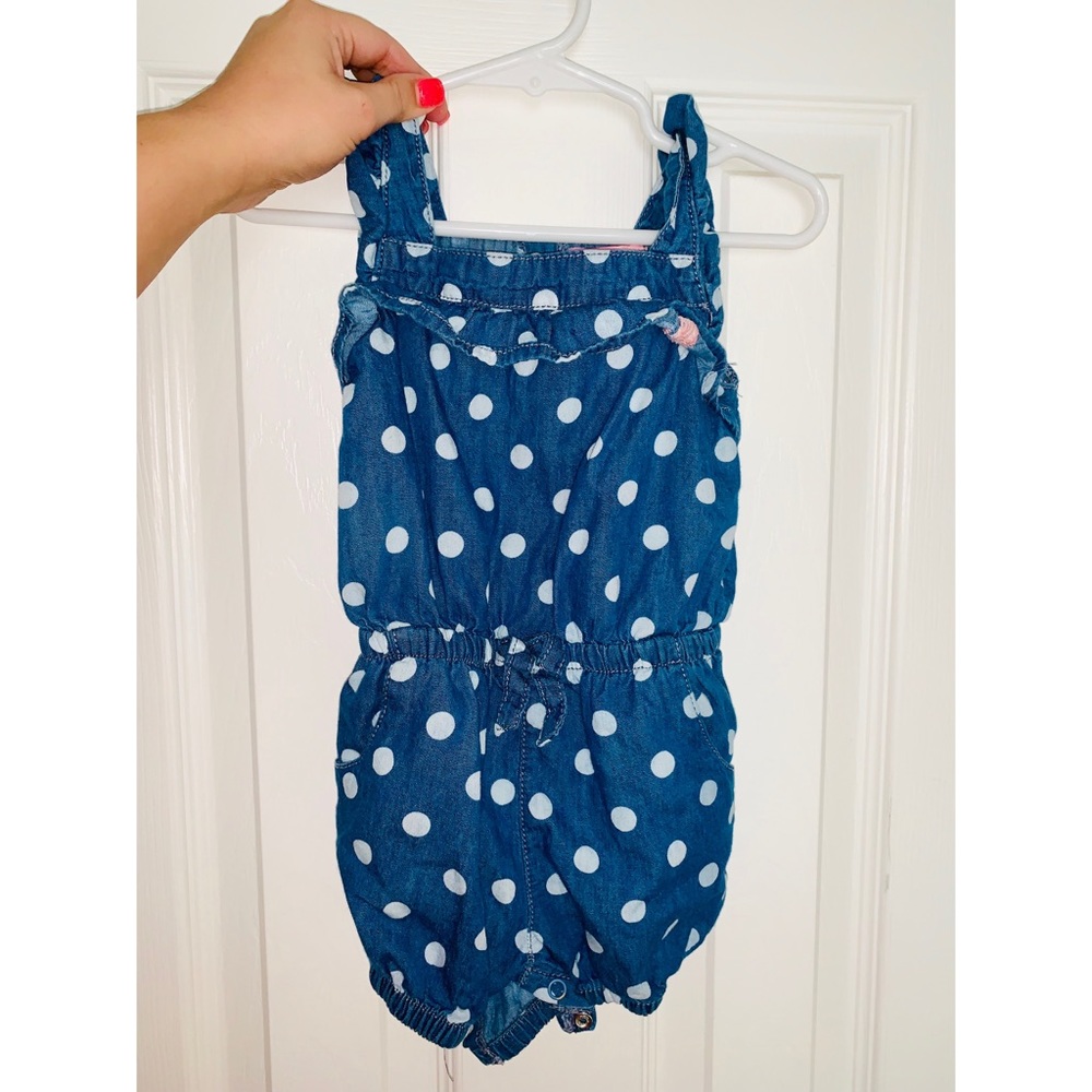 Toddler polo romper